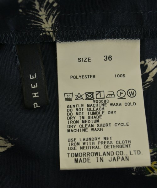 MACPHEE（マカフィー）ワンピース 紺 サイズ:36(M位) レディース/2200715752043