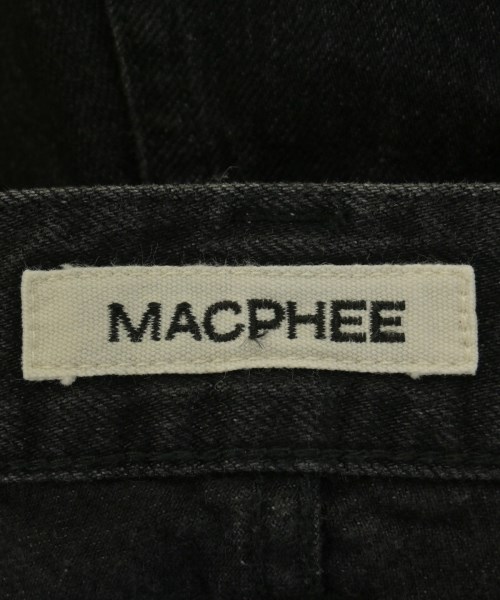MACPHEE（マカフィー）デニムパンツ 黒 サイズ:36(M位) レディース/2200721019130