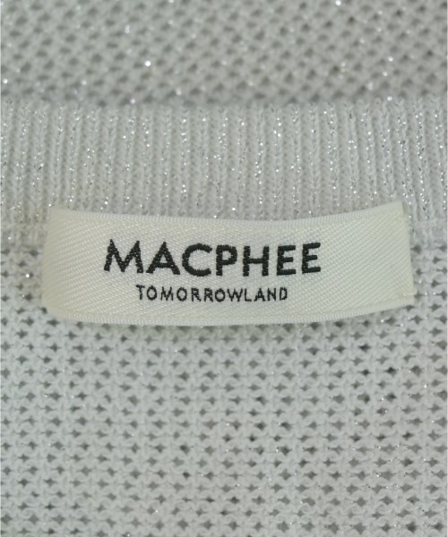MACPHEE（マカフィー）ニット・セーター 白 サイズ:S レディース/2200717156153