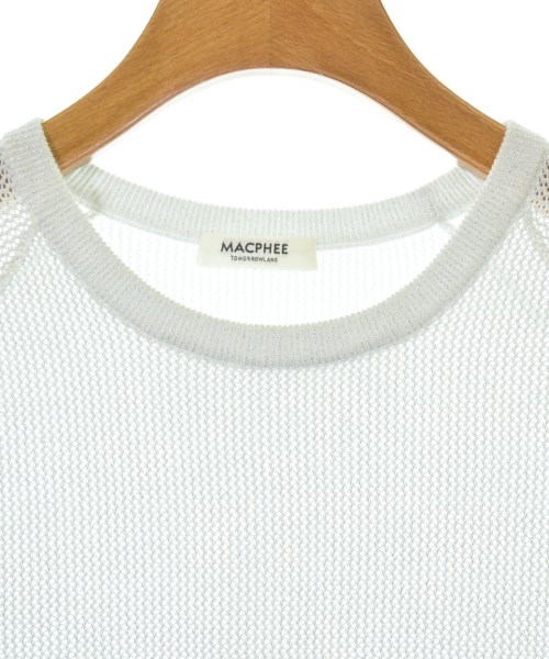 MACPHEE（マカフィー）ニット・セーター 白 サイズ:S レディース/2200717156153