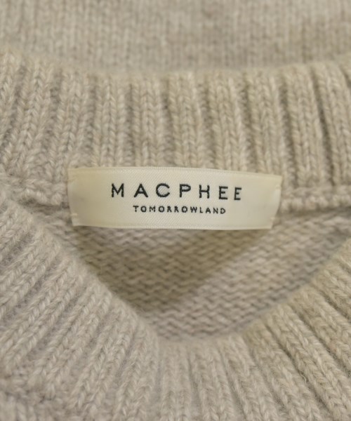 MACPHEE（マカフィー）ニット・セーター ベージュ サイズ:S レディース/2200715387023