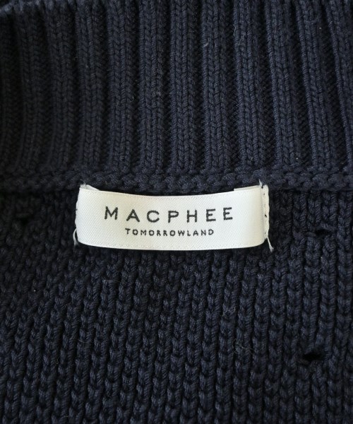 MACPHEE（マカフィー）カーディガン 紺 サイズ:S レディース/2200715387030