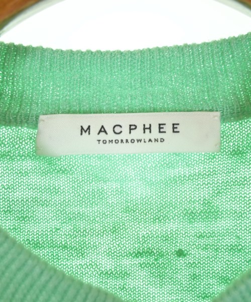 MACPHEE（マカフィー）カーディガン 緑 サイズ:S レディース/2200717545162