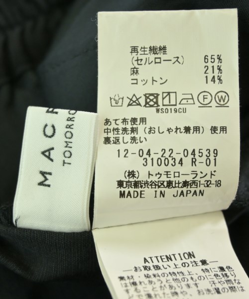 MACPHEE（マカフィー）その他 黒 サイズ:36(M位) レディース/2200720160239