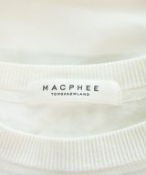 MACPHEE（マカフィー）Tシャツ・カットソー 白 サイズ:S レディース/2200715135037