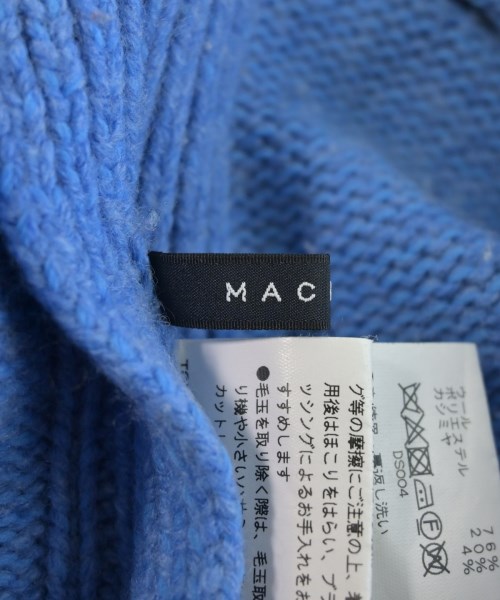MACPHEE（マカフィー）ニット・セーター 青 サイズ:S レディース/2200717074020