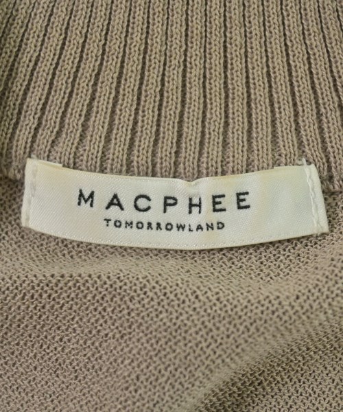 MACPHEE（マカフィー）カーディガン ベージュ サイズ:S レディース/2200719498091