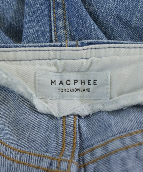 MACPHEE（マカフィー）デニムパンツ 紺 サイズ:32(XS位) レディース/2200720321067