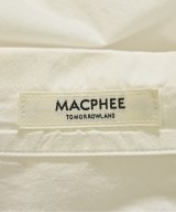 MACPHEE（マカフィー）カジュアルシャツ 青 サイズ:36(M位) レディース/2200714751115