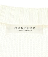 MACPHEE（マカフィー）ニット・セーター 白 サイズ:S レディース/2200719709036