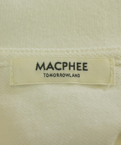 MACPHEE（マカフィー）ポロシャツ 白 サイズ:S レディース/2200720691030