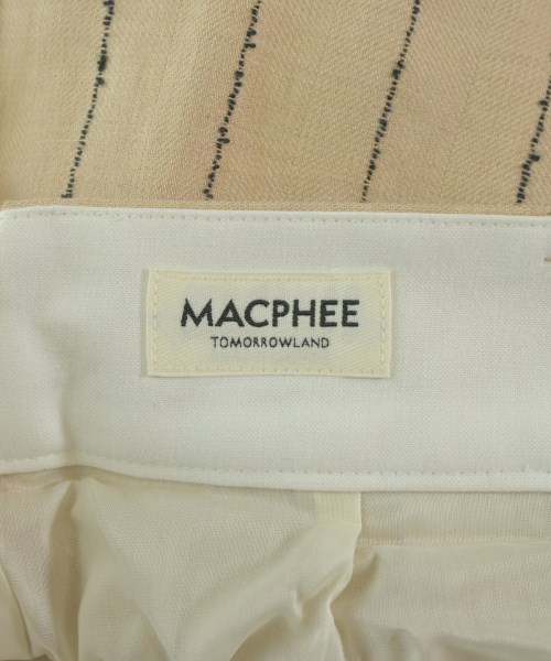 MACPHEE（マカフィー）スラックス ベージュ サイズ:34(S位) レディース/2200720691047