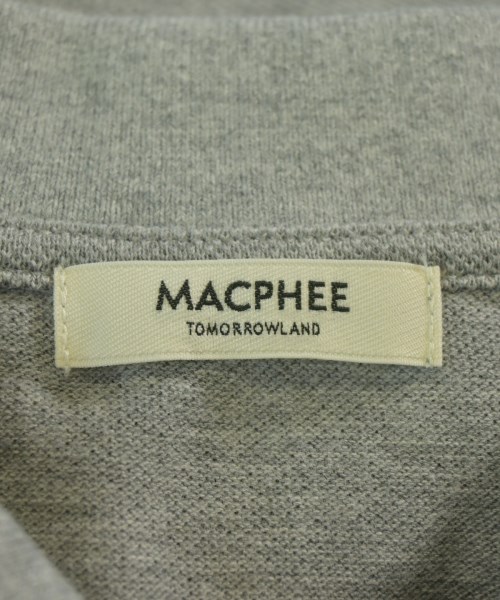MACPHEE（マカフィー）ポロシャツ グレー サイズ:S レディース/2200720691092