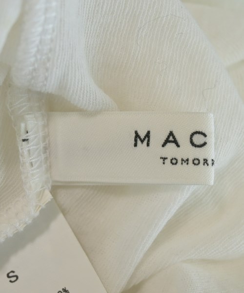 MACPHEE（マカフィー）Tシャツ・カットソー 白 サイズ:S レディース/2200721122274
