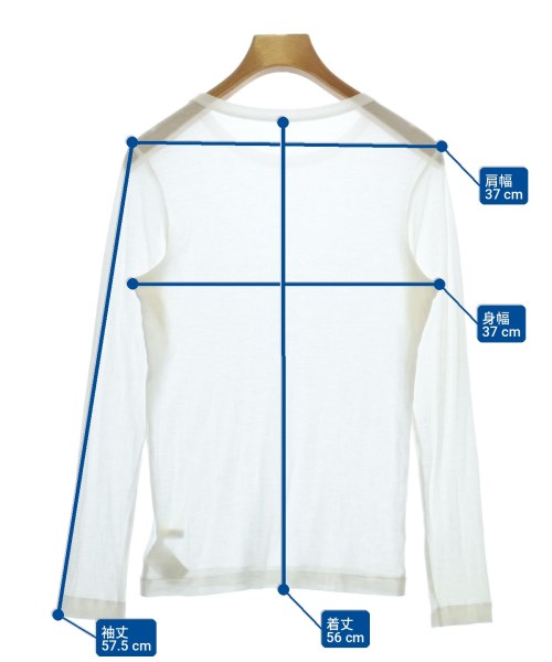 MACPHEE（マカフィー）Tシャツ・カットソー 白 サイズ:S レディース/2200721122274