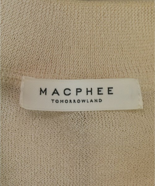MACPHEE（マカフィー）カーディガン ベージュ サイズ:S レディース/2200724046119