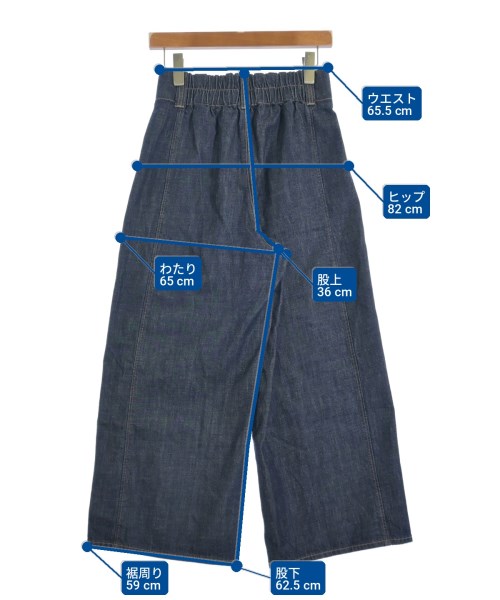 MACPHEE（マカフィー）デニムパンツ 紺 サイズ:34(S位) レディース/2200702528200