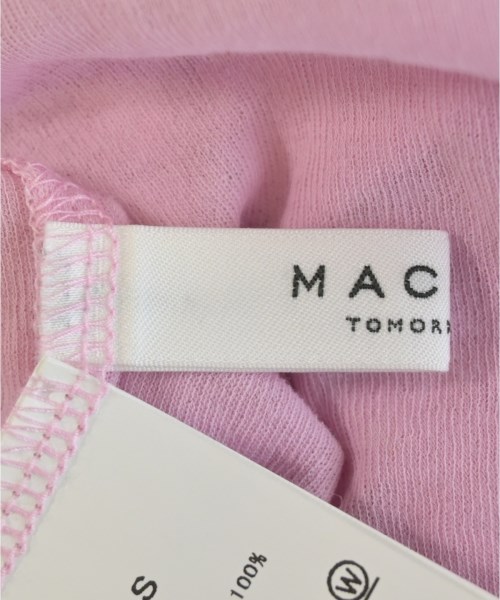 MACPHEE（マカフィー）Tシャツ・カットソー ピンク サイズ:S レディース/2200721934020