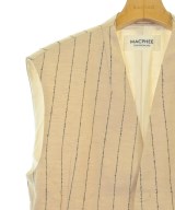 MACPHEE（マカフィー）ノーカラージャケット ベージュ サイズ:36(M位) レディース/2200722491089