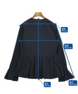MACPHEE（マカフィー）ブラウス 紺 サイズ:36(M位) レディース/2200721241067