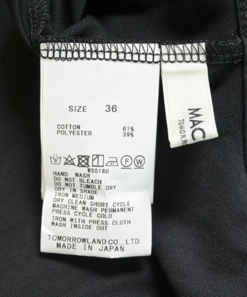 MACPHEE（マカフィー）ワンピース 黒 サイズ:36(M位) レディース/2200725784089