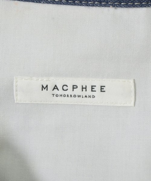 MACPHEE（マカフィー）カジュアルシャツ 紺 サイズ:36(M位) レディース/2200725903015
