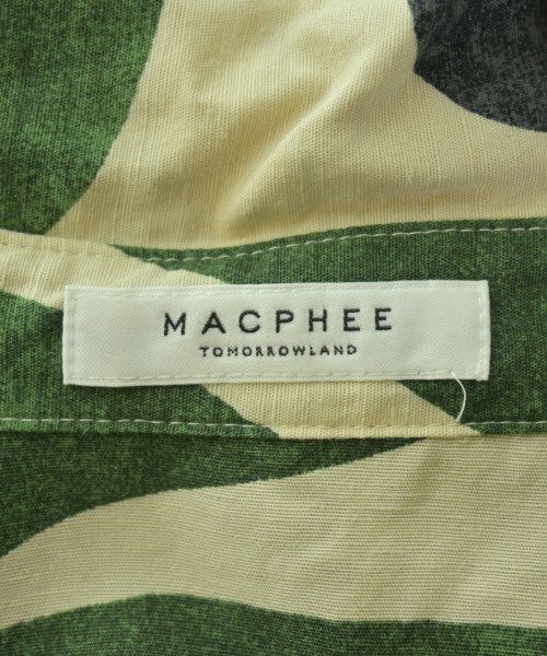 MACPHEE（マカフィー）カジュアルシャツ ベージュ サイズ:36(M位) レディース/2200723629023