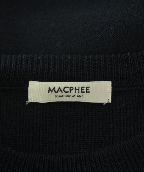 MACPHEE（マカフィー）ニット・セーター 紺 サイズ:S レディース/2200702598166