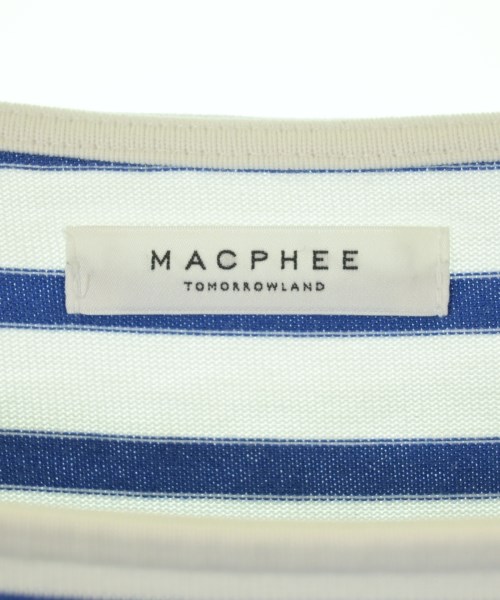MACPHEE（マカフィー）Tシャツ・カットソー 白 サイズ:S レディース/2200723873044