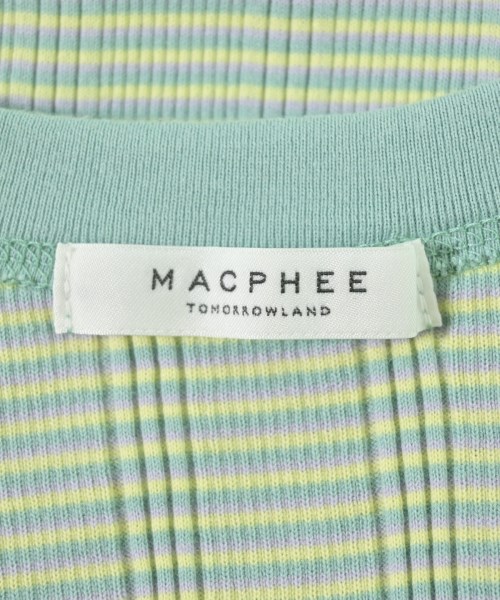MACPHEE（マカフィー）タンクトップ 緑 サイズ:S レディース/2200724913084