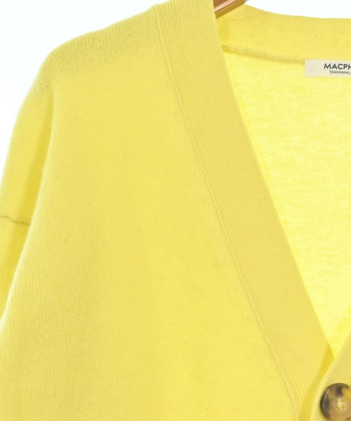 MACPHEE（マカフィー）カーディガン 黄 サイズ:S レディース/2200727490018