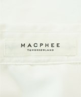 MACPHEE（マカフィー）カジュアルシャツ 白 サイズ:36(M位) レディース/2200728192027