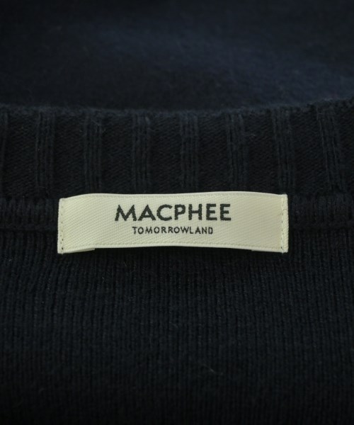MACPHEE（マカフィー）ニット・セーター 紺 サイズ:S レディース/2200724950041