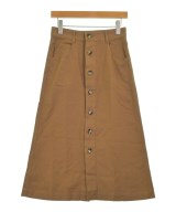 MACPHEE（マカフィー）ロング・マキシ丈スカート 茶 サイズ:36(M位) レディース/2200728181076