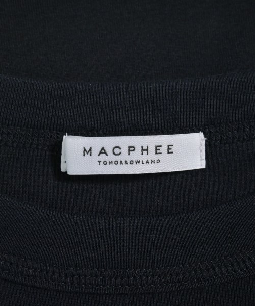 MACPHEE（マカフィー）Tシャツ・カットソー 黒 サイズ:S レディース/2200728273054