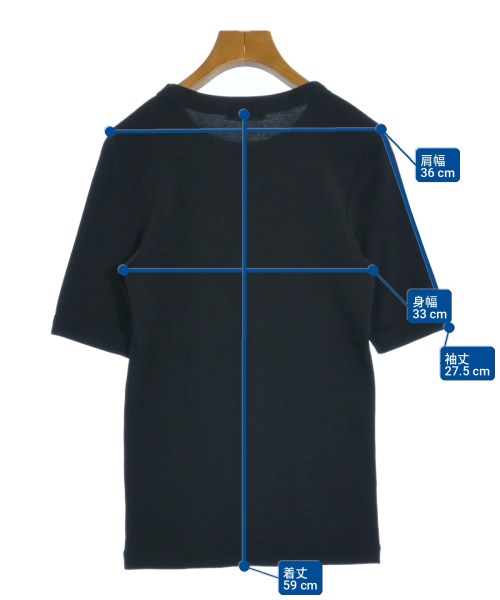 MACPHEE（マカフィー）Tシャツ・カットソー 黒 サイズ:S レディース/2200728273054