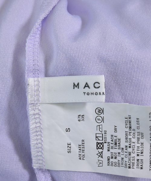MACPHEE（マカフィー）タンクトップ 紫 サイズ:S レディース/2200728273276