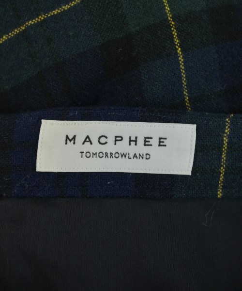MACPHEE（マカフィー）ロング・マキシ丈スカート 緑 サイズ:36(M位) レディース/2200724014026