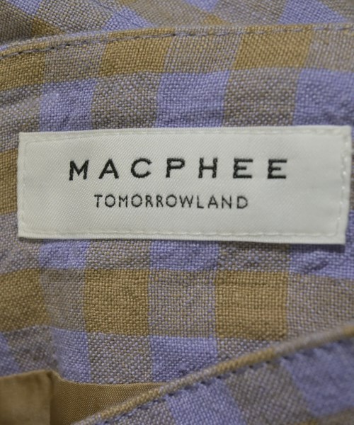 MACPHEE（マカフィー）ロング・マキシ丈スカート 紫 サイズ:36(M位) レディース/2200724014095