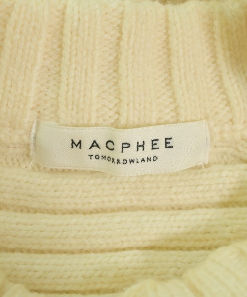 MACPHEE（マカフィー）ベスト 黄 サイズ:S レディース/2200728404038