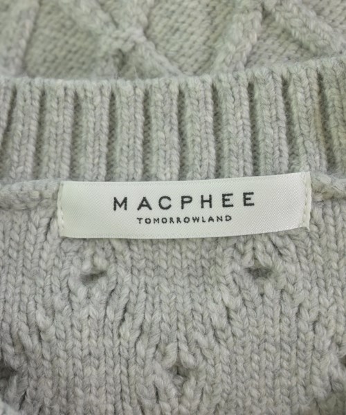 MACPHEE（マカフィー）カーディガン グレー サイズ:S レディース/2200720985047