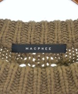 MACPHEE（マカフィー）ニット・セーター 茶 サイズ:S レディース/2200723952022
