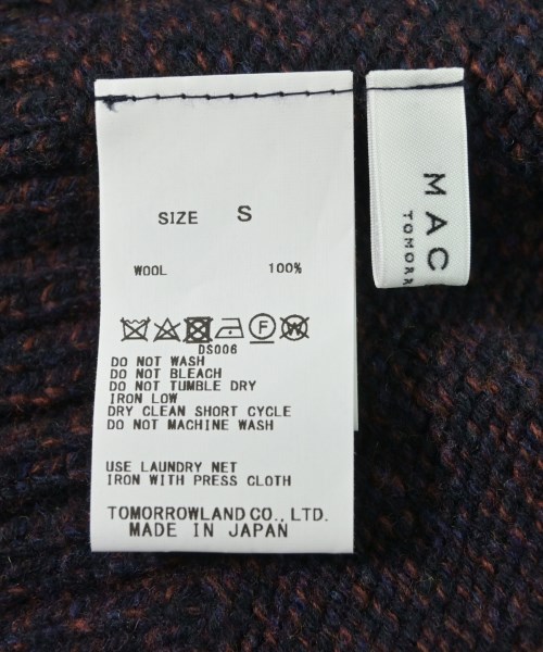 MACPHEE（マカフィー）ニット・セーター 茶 サイズ:S レディース/2200723952053