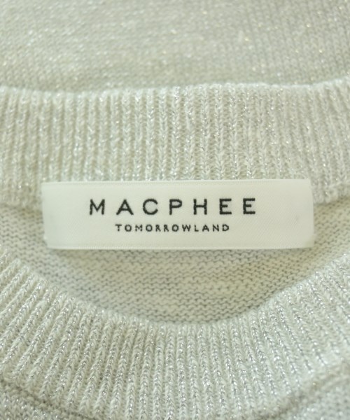 MACPHEE（マカフィー）ニット・セーター シルバー サイズ:S レディース/2200678467138