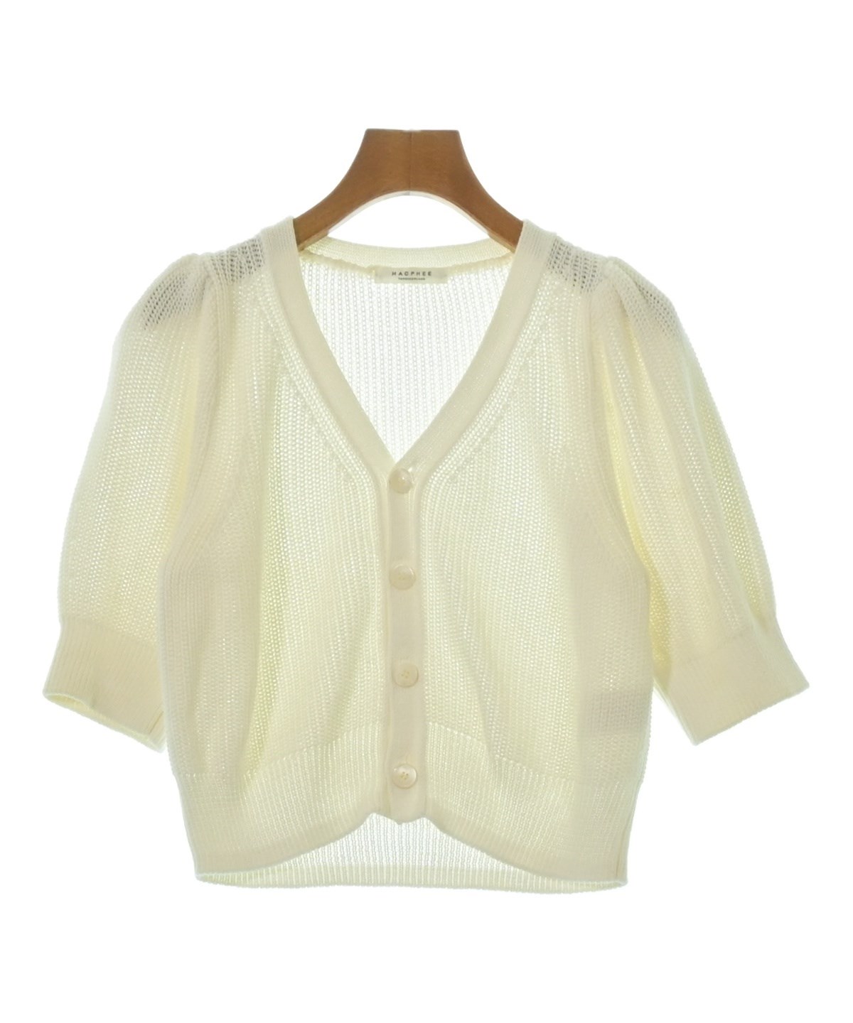 3日間セール  新品 今季  MACPHEE マカフィー ニット ホワイト MACPHEE（マカフィー）ニット・セーター 白 サイズ:S レディース