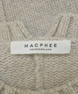 MACPHEE（マカフィー）ニット・セーター ベージュ サイズ:S レディース/2200678374016