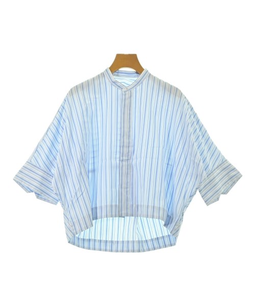 MACPHEE(マカフィー)ブラウス 青 サイズ:36(M位)/2200679472049