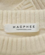 MACPHEE（マカフィー）ニット・セーター 白 サイズ:S レディース/2200683033014