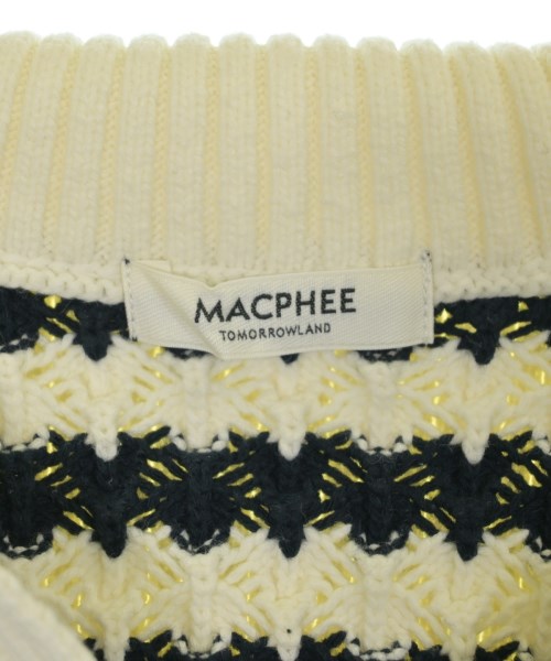 MACPHEE（マカフィー）ニット・セーター 紺 サイズ:S レディース/2200679700043