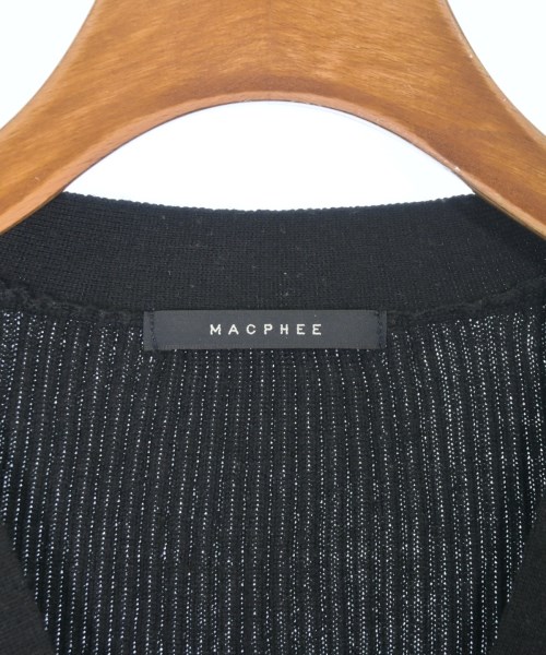 MACPHEE（マカフィー）カーディガン 黒 サイズ:S レディース/2200683172041
